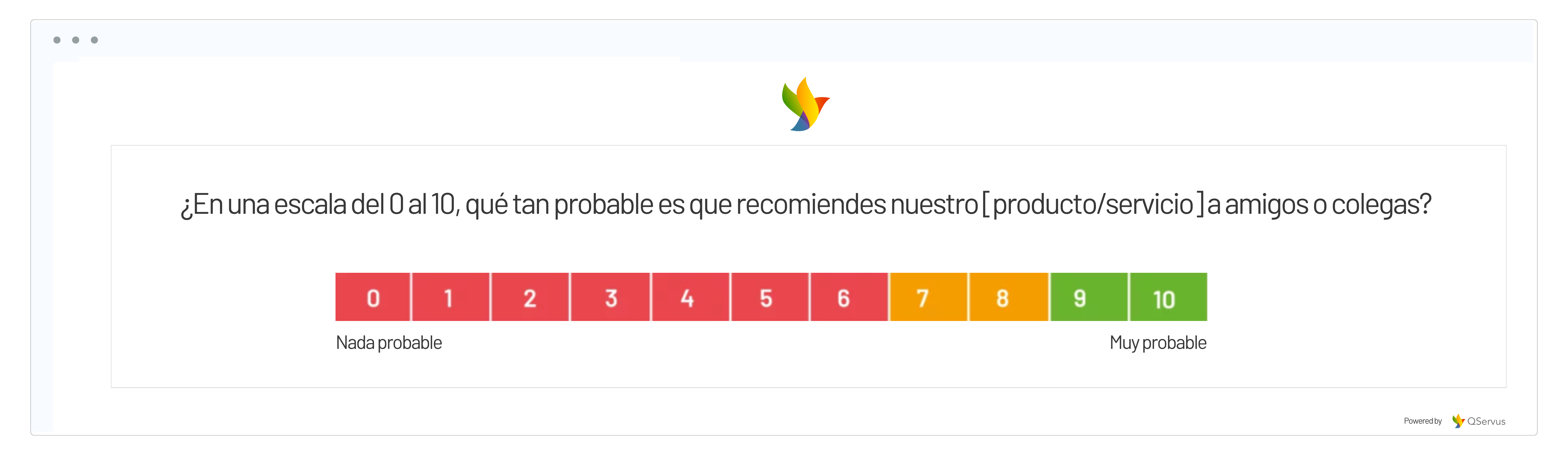 Tipo de encuesta relacional