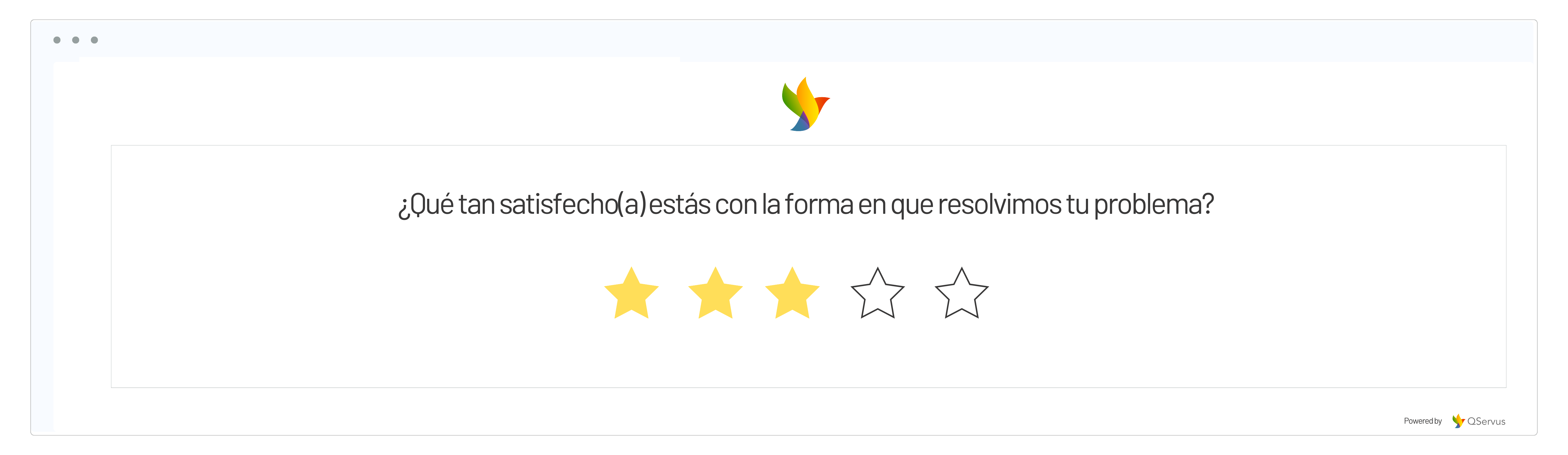Tipo de encuesta de recuperación